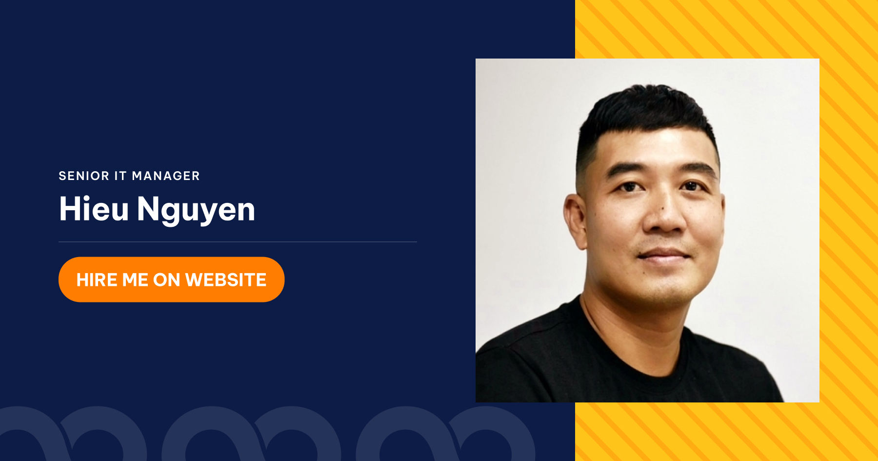 Portrait of Hieu Nguyen, Senior IT Manager at AgileOps